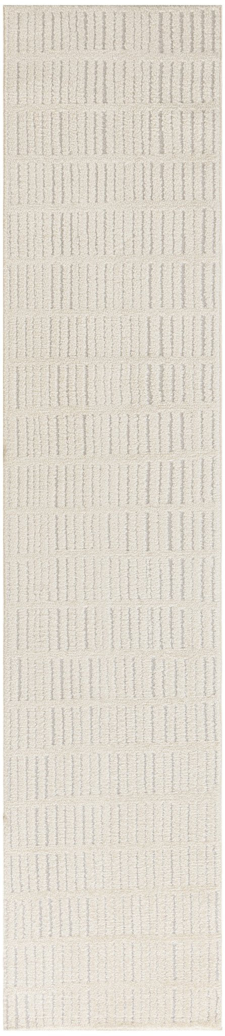 Nourison Modern Comfort Mnc03 Ivory Grey Rug - Nourison - 99446973726