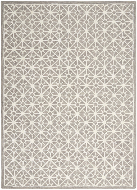 Nourison Nicole Curtis Series 2 Sr201 Grey Rug - Nourison - 99446879516