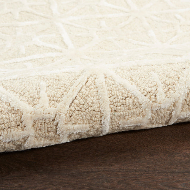 Nourison Nicole Curtis Series 2 Sr201 Ivory Rug - Nourison - 99446879585