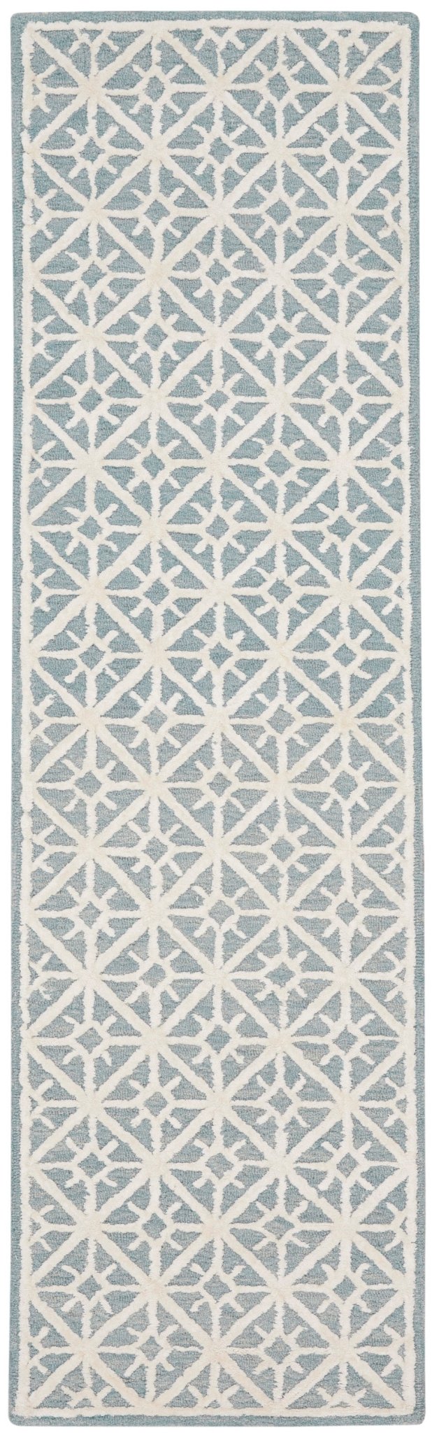 Nourison Nicole Curtis Series 2 Sr201 Light Blue Rug - Nourison - 99446879653