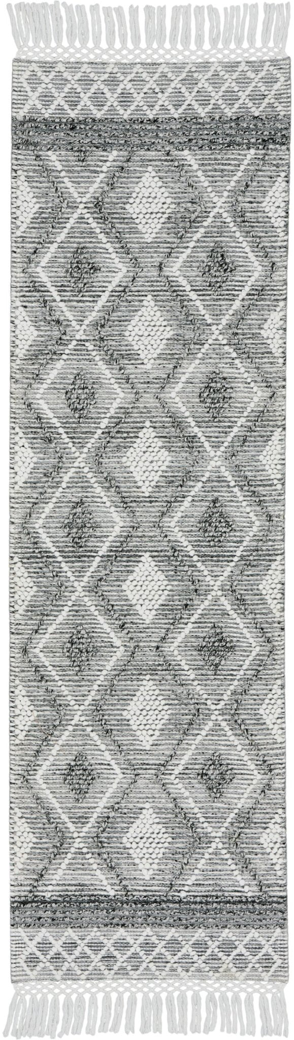 Nourison Nicole Curtis Series 3 Sr301 Grey/Ivory Rug - Nourison - 99446882684