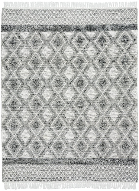 Nourison Nicole Curtis Series 3 Sr301 Grey/Ivory Rug - Nourison - 99446882691