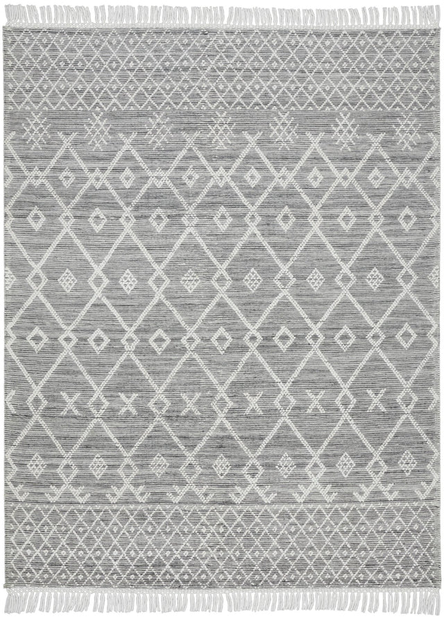 Nourison Nicole Curtis Series 3 Sr302 Grey/Ivory Rug - Nourison - 99446882752