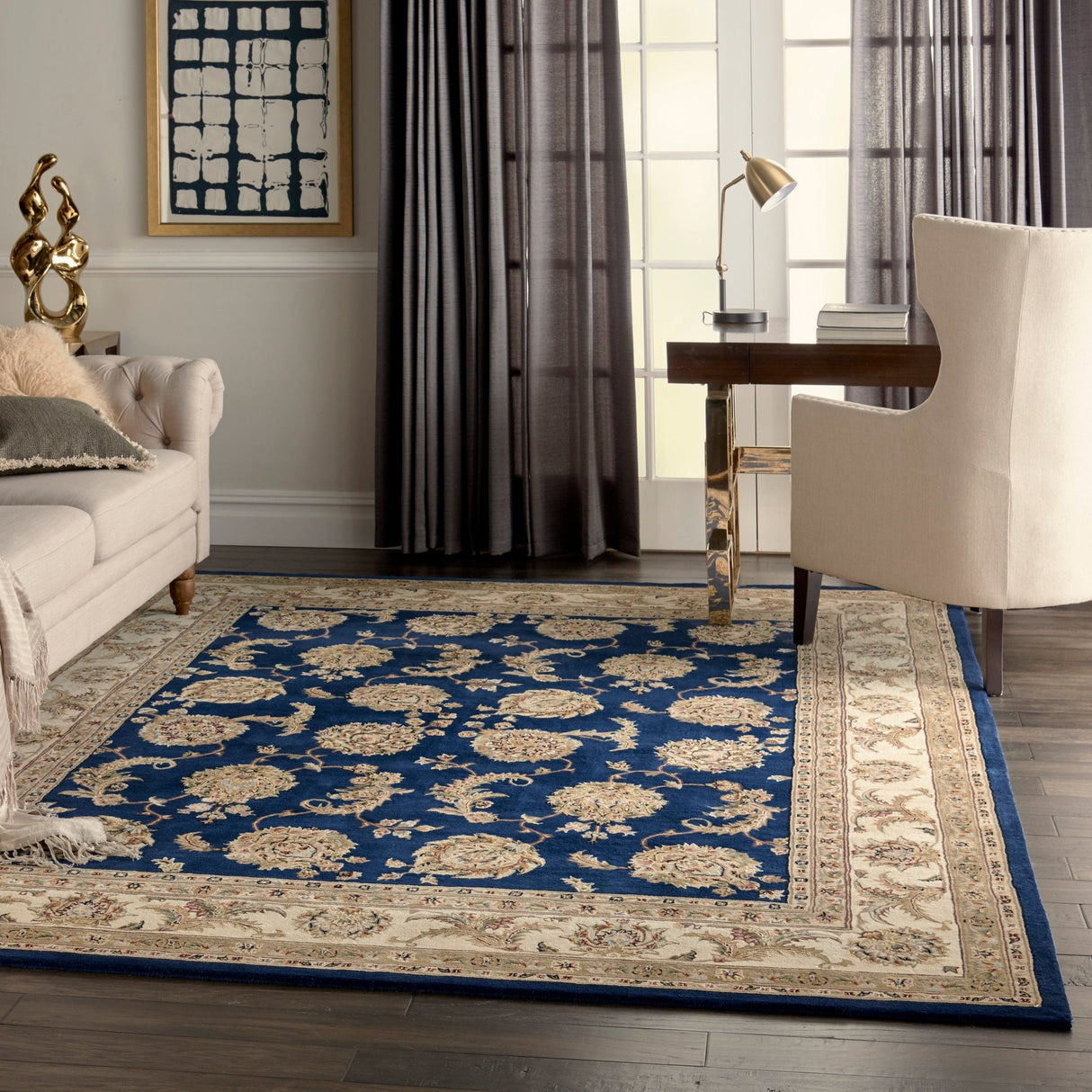 Nourison Nourison 2000 2022 Navy Rug - Nourison - 99446709486