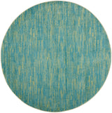 Nourison Nourison Essentials Nre01 Blue Green Rugs - Nourison - 99446823168