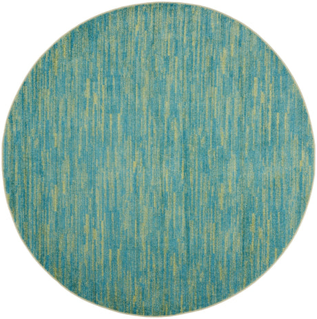 Nourison Nourison Essentials Nre01 Blue Green Rugs - Nourison - 99446823168