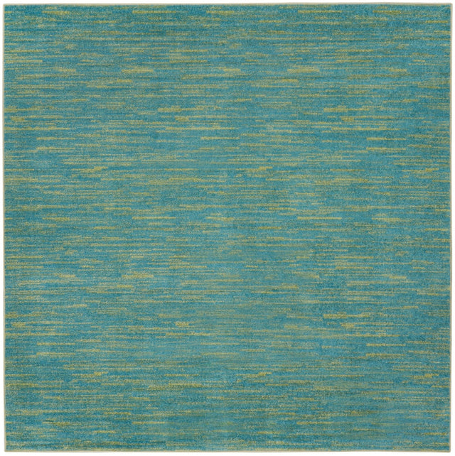 Nourison Nourison Essentials Nre01 Blue Green Rugs - Nourison - 99446823175