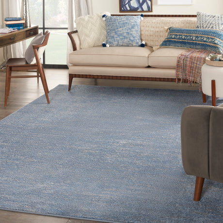 Nourison Nourison Essentials Nre01 Blue/Grey Rugs - Nourison - 99446822741