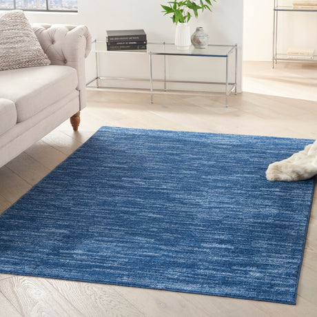 Nourison Nourison Essentials Nre01 Navy Blue Rugs - Nourison - 99446824417