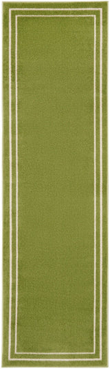Nourison Nourison Essentials Nre02 Green Ivory Rug - Nourison - 99446137975