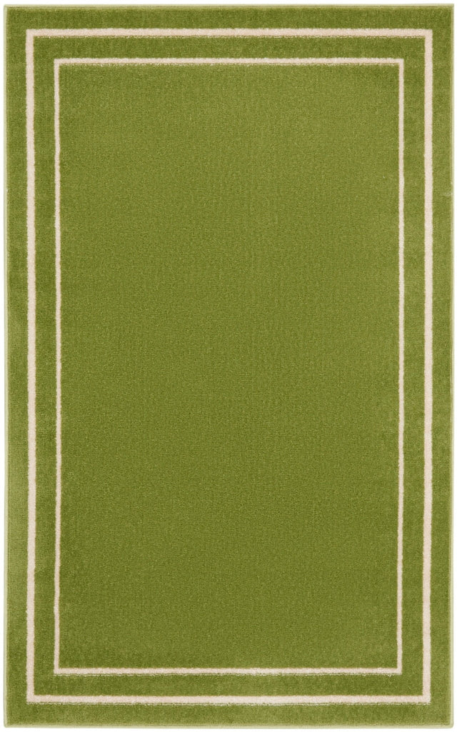 Nourison Nourison Essentials Nre02 Green Ivory Rug - Nourison - 99446138330