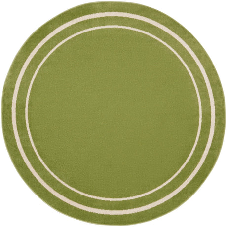 Nourison Nourison Essentials Nre02 Green Ivory Rug - Nourison - 99446138347