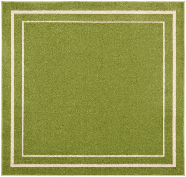 Nourison Nourison Essentials Nre02 Green Ivory Rug - Nourison - 99446138347