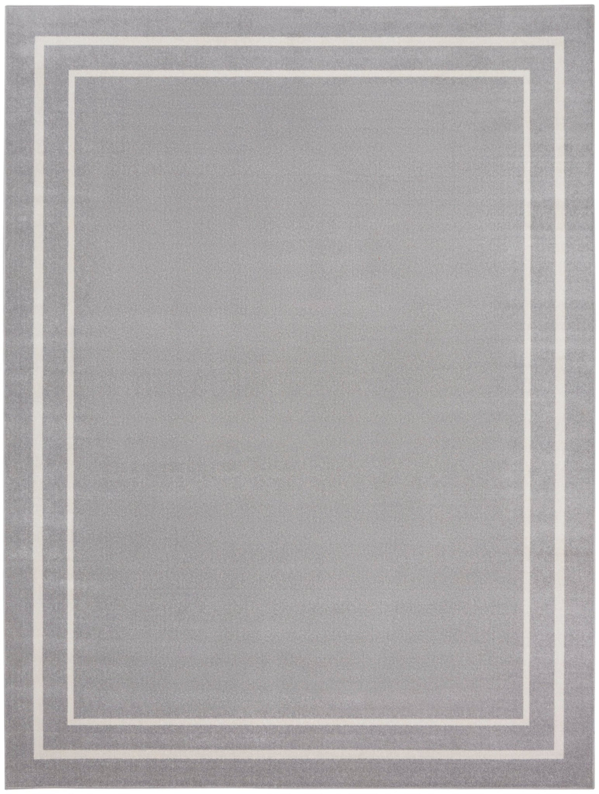 Nourison Nourison Essentials Nre02 Grey/Ivory Rug - Nourison - 99446147516