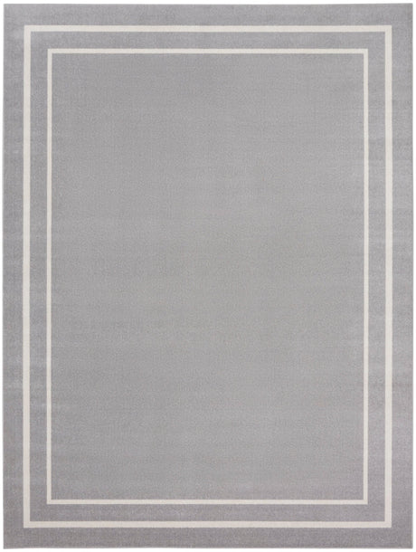 Nourison Nourison Essentials Nre02 Grey/Ivory Rug - Nourison - 99446147516