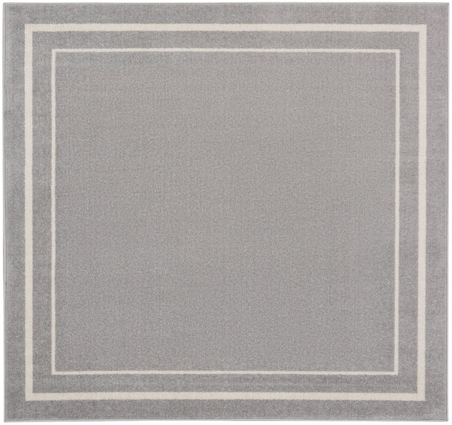 Nourison Nourison Essentials Nre02 Grey/Ivory Rug - Nourison - 99446147578