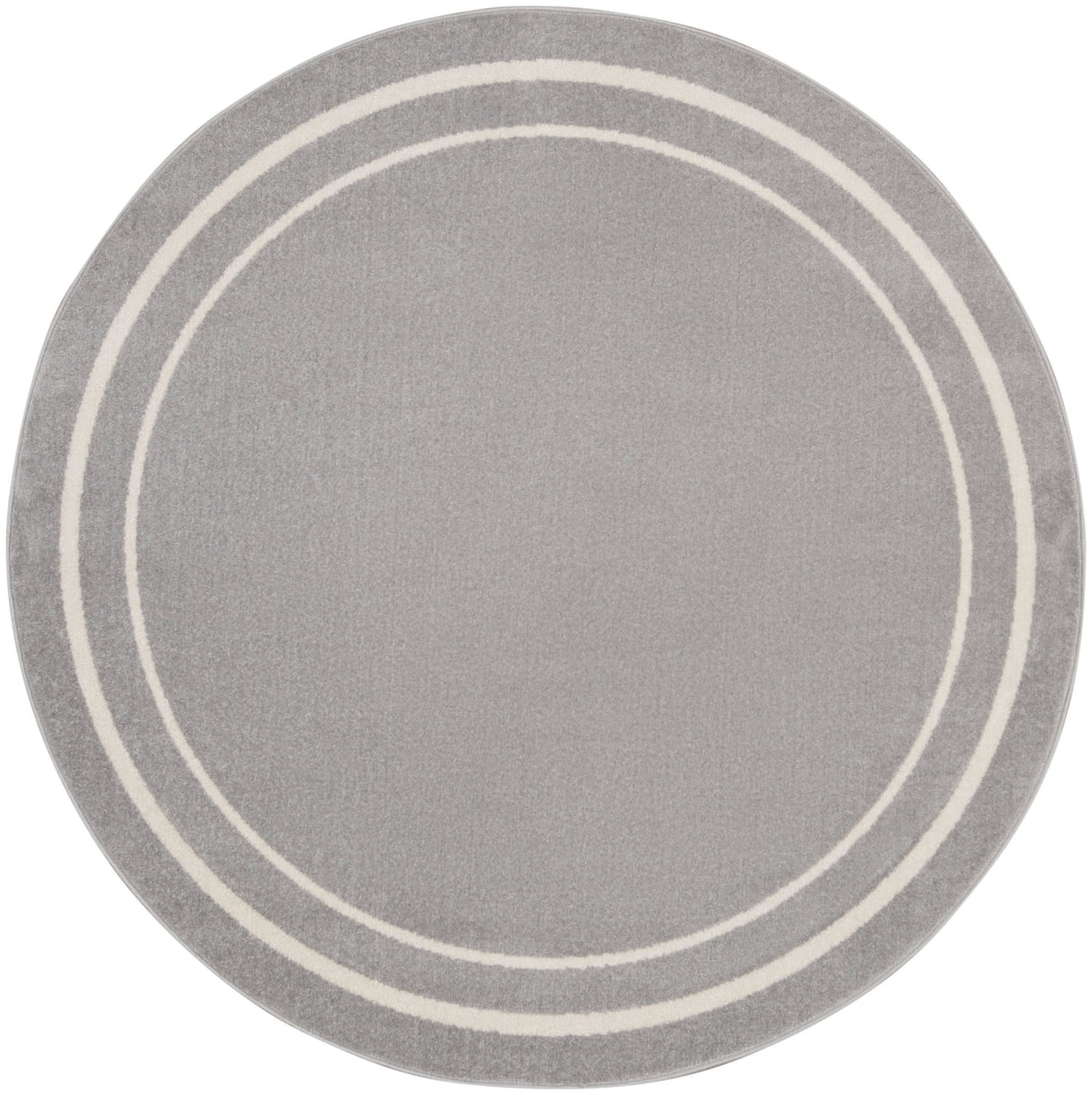 Nourison Nourison Essentials Nre02 Grey/Ivory Rug - Nourison - 99446147578