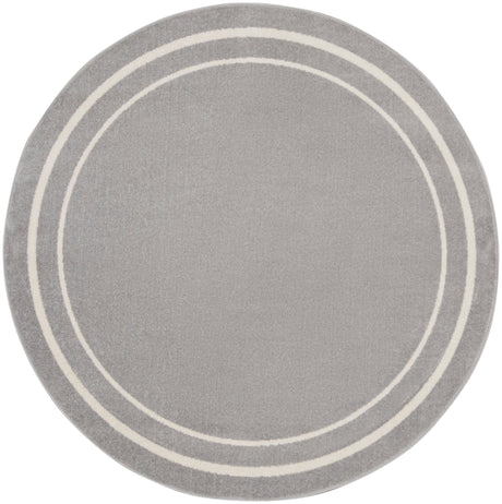 Nourison Nourison Essentials Nre02 Grey/Ivory Rug - Nourison - 99446147578