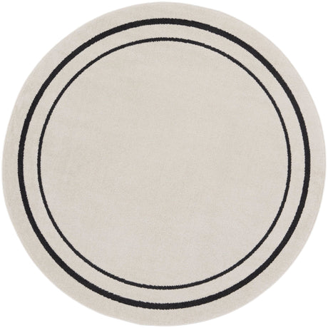 Nourison Nourison Essentials Nre02 Ivory/Black Rug - Nourison - 99446148247