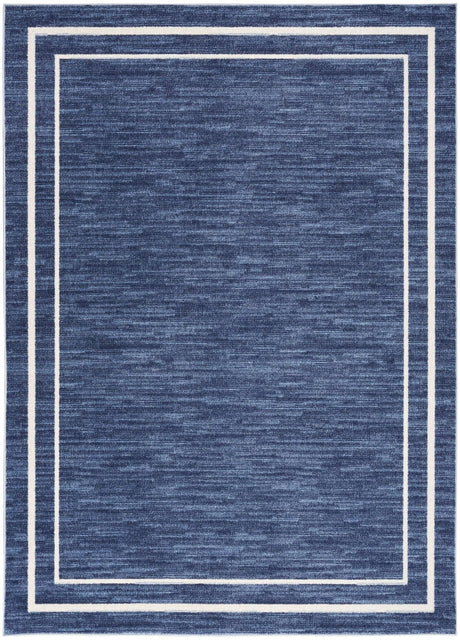 Nourison Nourison Essentials Nre02 Navy/Ivory Rug - Nourison - 99446148506