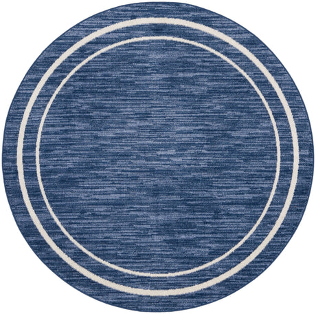 Nourison Nourison Essentials Nre02 Navy/Ivory Rug - Nourison - 99446148568