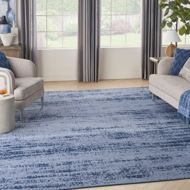 Nourison Nourison Essentials Nre03 Denim Rug - Nourison - 99446149589