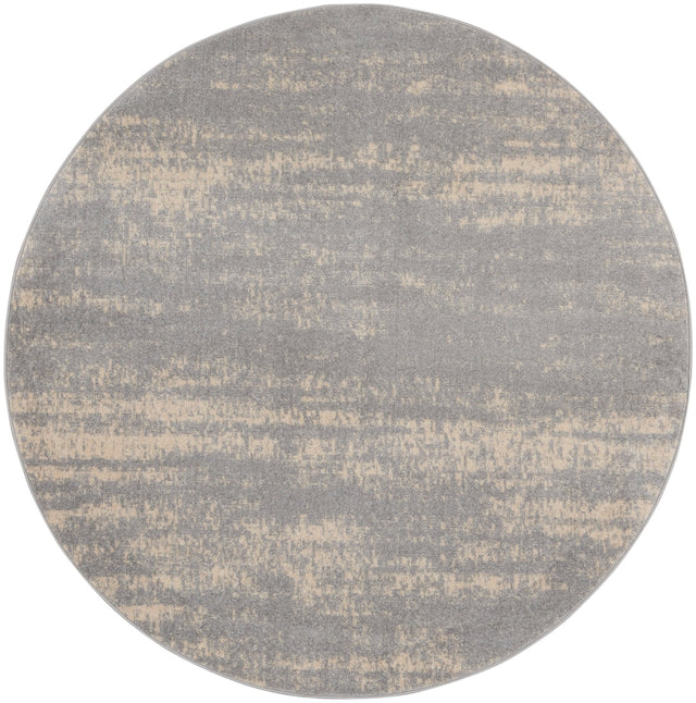 Nourison Nourison Essentials Nre03 Grey/Beige Rug - Nourison - 99446149152