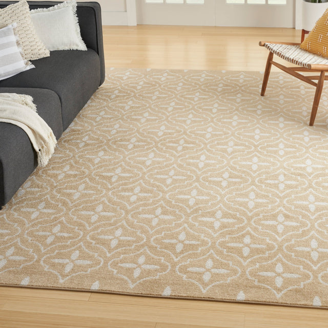 Nourison Nourison Essentials Nre04 Beige Ivory Rug - Nourison - 99446940773