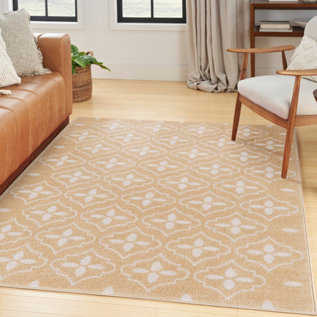 Nourison Nourison Essentials Nre04 Beige Ivory Rug - Nourison - 99446940780