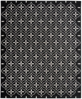 Nourison Nourison Essentials Nre04 Black Ivory Rug - Nourison - 99446940681