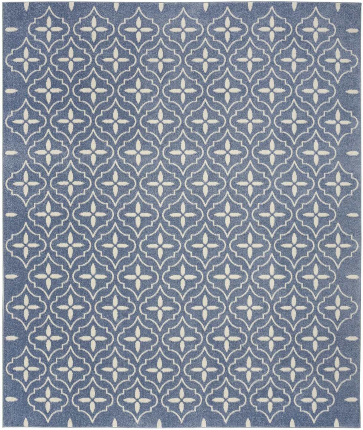 Nourison Nourison Essentials Nre04 Blue Ivory Rug - Nourison - 99446940834