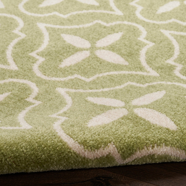 Nourison Nourison Essentials Nre04 Green Ivory Rug - Nourison - 99446940728