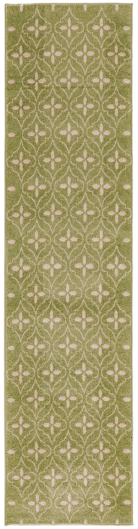 Nourison Nourison Essentials Nre04 Green Ivory Rug - Nourison - 99446940728