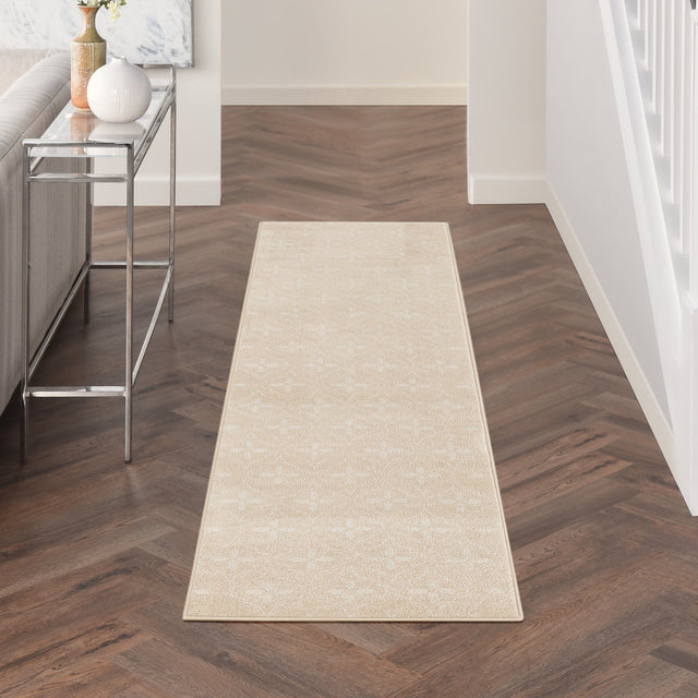 Nourison Nourison Essentials Nre04 Ivory Beige Rug - Nourison - 99446940438