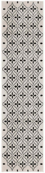 Nourison Nourison Essentials Nre04 Ivory Black Rug - Nourison - 99446940629