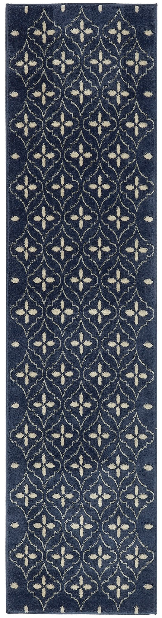 Nourison Nourison Essentials Nre04 Navy Ivory Rug - Nourison - 99446940872