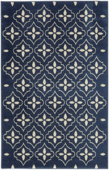 Nourison Nourison Essentials Nre04 Navy Ivory Rug - Nourison - 99446940889