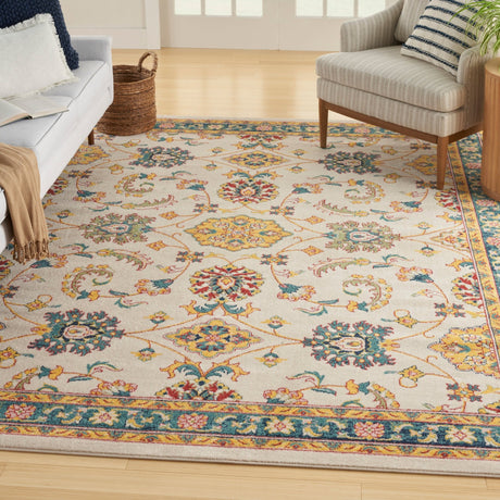 Nourison Nourison Essentials Nre05 Ivory Gold Rug - Nourison - 99446941039