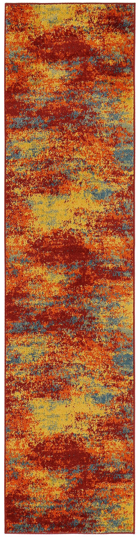 Nourison Nourison Essentials Nre06 Flame Rug - Nourison - 99446941077