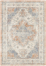 Nourison Nourison Essentials Persian Nre07 Beige Blue Rug - Nourison - 99446965509