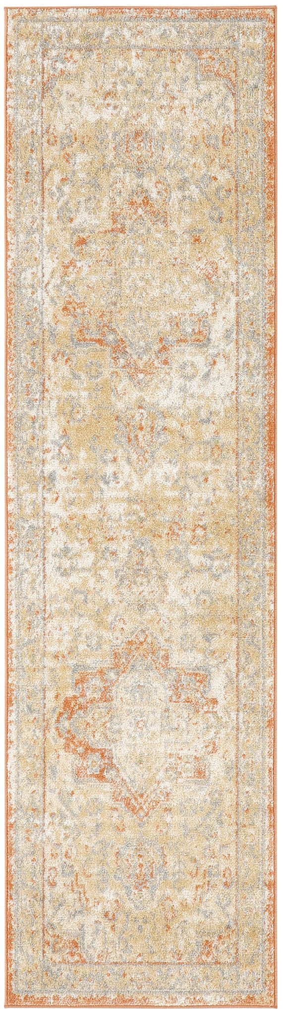 Nourison Nourison Essentials Persian Nre07 Beige Rust Rug - Nourison - 99446965622