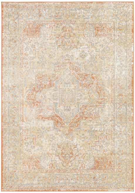 Nourison Nourison Essentials Persian Nre07 Beige Rust Rug - Nourison - 99446965646