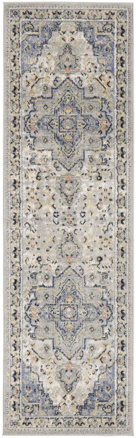 Nourison Nourison Essentials Persian Nre07 Blue Rug - Nourison - 99446965554