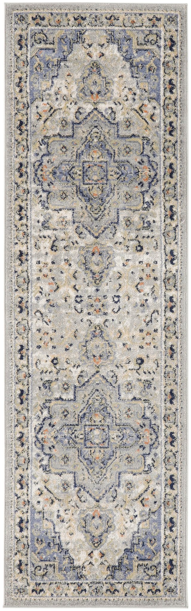 Nourison Nourison Essentials Persian Nre07 Blue Rug - Nourison - 99446965554