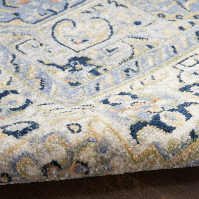 Nourison Nourison Essentials Persian Nre07 Blue Rug - Nourison - 99446965554