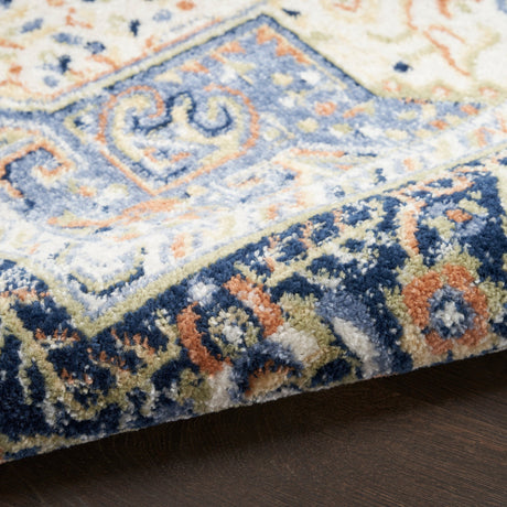 Nourison Nourison Essentials Persian Nre07 Navy Rug - Nourison - 99446965417