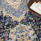 Nourison Nourison Essentials Persian Nre07 Navy Rug - Nourison - 99446965417