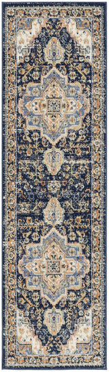 Nourison Nourison Essentials Persian Nre07 Navy Rug - Nourison - 99446965417