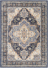 Nourison Nourison Essentials Persian Nre07 Navy Rug - Nourison - 99446965448