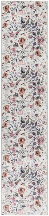 Nourison Nourison Washables Nwb01 Ivory Pink Rug - Nourison - 99446912084